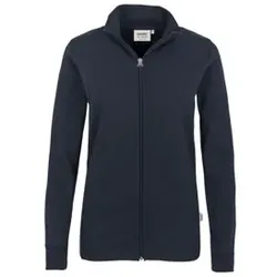 Damen Interlockjacke 227, tinte, Größe S - tinte - S