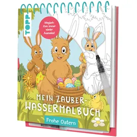 Frechverlag Mein Zauber-Wassermalbuch Frohe Ostern: