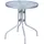 Mojawo Bistro Set 4-tlg. Silbergrau/Schwarz