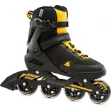 Rollerblade Spark 80 Inline Skate 2022 Black/Saffron Yellow, 44.5