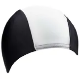 Beco Beco Beermann GmbH & Co. KG Herren Textil-Schwimmhaube Kappe, weiß/Schwarz, One Size