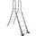 Waterman Sicherheits-Poolleiter Edelstahl silber 150 cm