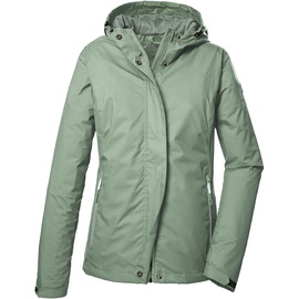 KILLTEC Damen Funktionsjacke/Outdoorjacke mit Kapuze KOS 68 WMN JCKT, hell mint, 48,