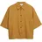s.Oliver Kurzarm-Bluse aus Leinenmix Gelb 40
