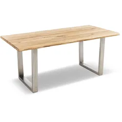 Esstisch Denver 180 x 90 cm Holz Braun Eiche