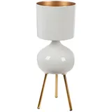 Gilde Glam Ø 25 x 73 cm Weiß