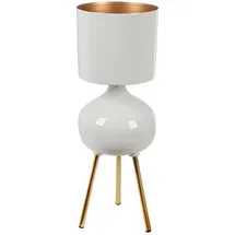 Gilde Glam Ø 25 x 73 cm Weiß