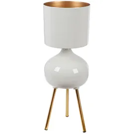 Gilde Glam Ø 25 x 73 cm Weiß