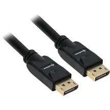 Sharkoon Displayport-Kabel 1.3 4K 2 m Schwarz