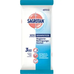 SAGROTAN DESINFEKTION Hygiene-Reinigungstücher 60 St Tücher