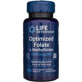 Life Extension High Potency Optimized Folate 30 Tabletten