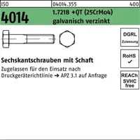 Industrial Quality Supplies ISO 4014 Sechskant-Schaftschraube entspr. DGRL M27x120