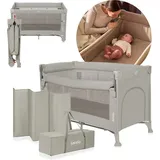 lionelo Ellen Reisebett Beige Sand