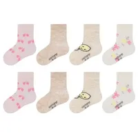 CAMANO Socken motiv 8er Pack ca-soft in offwhite |