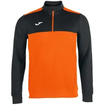 Joma Winner Halbreißverschluss-Sweatshirt Herren Orange/Black 3XL