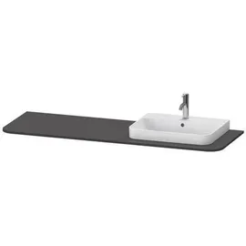 Duravit Happy D.2 Plus 160x55cm, m 1 AS, Beck. re, graph matt