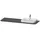 Duravit Happy D.2 Plus 160x55cm, m 1 AS, Beck. re, graph matt