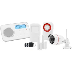 OLYMPIA ProHome 8791 Funk-Alarmanlagen System mit WLAN/GSM und Smart Home Funktionen