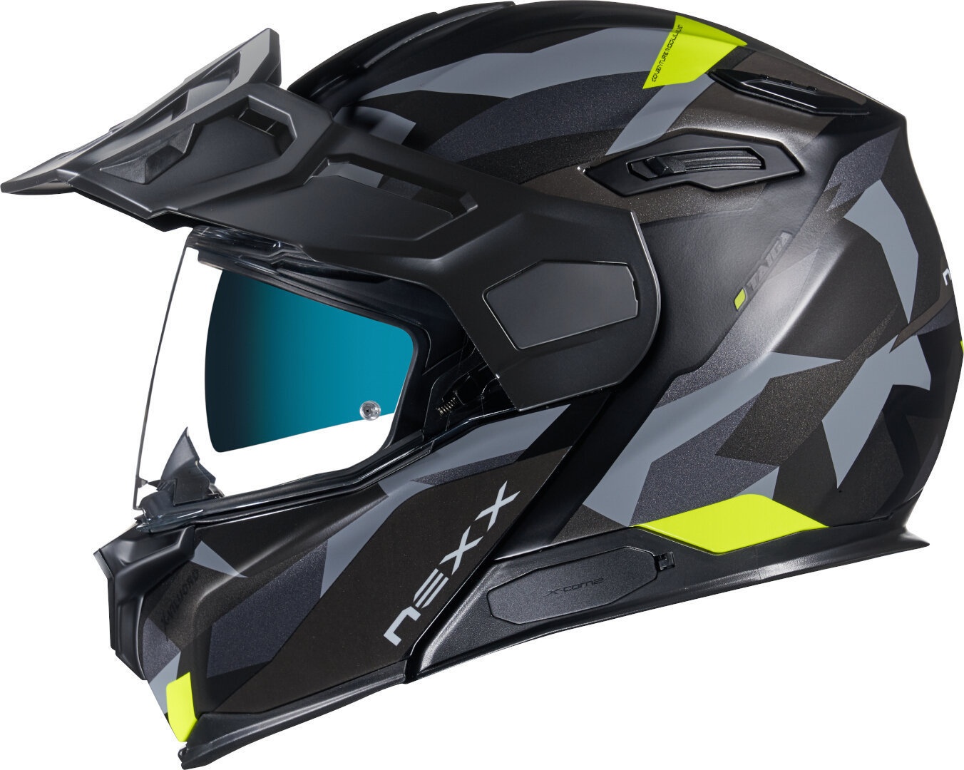 Nexx X.Vilijord Taiga Helm, zwart-geel, XL