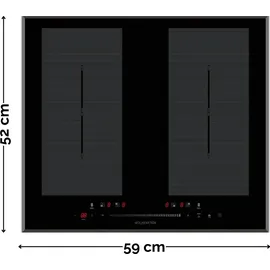 Bosch Backofen HBF114ESO mit Wolkenstein Kochfeld Flächeninduktion 60cm autark