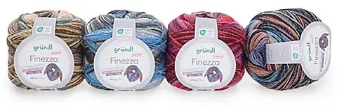 gründl Wolle Finezza Garn-Set