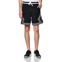 Jordan Nike Herren Dmnd Shorts, Black/White/White/White, M