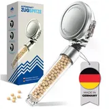 ALPENKRAFT ZugSpitze Duschkopf Premium wassersparend Hochdruck Brause