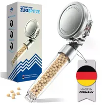 ALPENKRAFT ZugSpitze Duschkopf Premium wassersparend Hochdruck Brause
