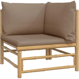 vidaXL Garten-Lounge-Set 2-tlg. lila Bambus
