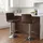 CLP Barhocker Peru Samt 46 x 94 x 47 cm Braun