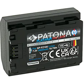 PATONA Platinum Akku mit USB-C Input Sony NP-FZ100