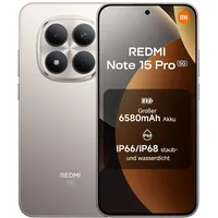Xiaomi Redmi Note 15 Pro 5G 8 GB RAM 512 GB Titanium Color