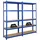 Proregal Schwerlastregal Holz 180 x 90 x 40 cm blau 2 Stück