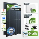 10 kWp FoxEss PV-Anlage 22x Trina 465Wp Black Frame 11,52kWh Speicher Notstromfä...