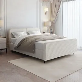beautysofa LEA 180 x 200 cm Beige