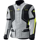 Held Zorro, Textiljacke - Grau/Neon-Gelb - XS