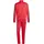 adidas SPORTSWEAR BASIC 3 STRIPES TRICOT TRACKSUIT, pure ruby, XXL