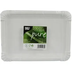 PAPSTAR pure Pappteller weiß