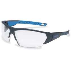 UVEX Arbeitsschutz 9194171, Schutzbrille, Anthrazit, Blau, Polycarbonat, 1 Stück