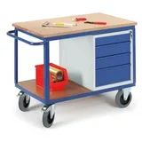 ROLLCART Werkstattwagen Mit 4 Schubladen 600kg, Tragkraft