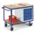 ROLLCART Werkstattwagen Mit 4 Schubladen 600kg, Tragkraft