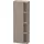 Duravit DuraStyle DS1238 Hochschrank 50 x 24 x 140 cm Basalt Matt Holz, Spanplatte