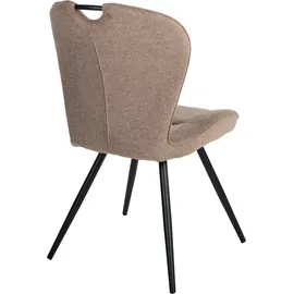 Duo Collection »Zoe Esszimmerstuhl, 4er-Set« (Set) 4 Stk.robuster Stoff- oder Mikrofaserbezug, mit Griff