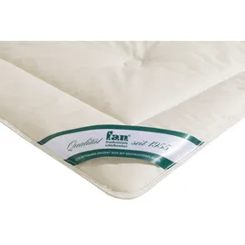 fan Naturhaarbettdecke FAN "Wolle Anti Milbe", weiß, B:135cm L:200cm, Bezug: 100% Baumwolle. Füllung: 97% Wolle, 3% sonstige Fasern, Bettdecken, reizfreier Schlafkomfort durch Milben-Ausrüstung