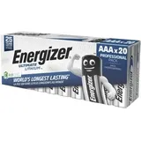 Energizer Ultimate Lithium L92-​AAA-FR03-Micro - 20er Pack