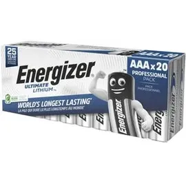 Energizer Ultimate Lithium L92-​AAA-FR03-Micro - 20er Pack
