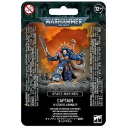 Warhammer 40.000 - Space Marines Captain in Gravis Armour
