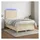 vidaXL Boxspringbett 120 x 200 cm Creme