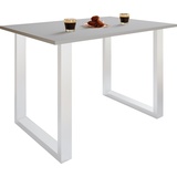 VCM Premium Holz Esstisch Küchentisch Speisetisch Tisch Xona U Weiß