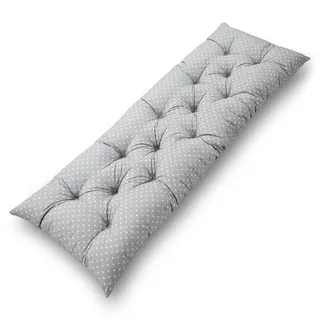 Matratze für Baby Wippe Federwiege - 30x80 cm Hängematte Babymatratze für Swing Wiege und Babyhängematte Kissen für Kinderwagen und Reisebett für Kinder Oeko-Tex 30 x 80 Tupfen